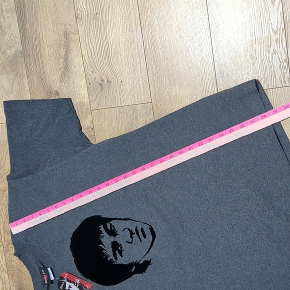 Vintage Bruce Lee grey tee  size Large - Picture 5 of 7